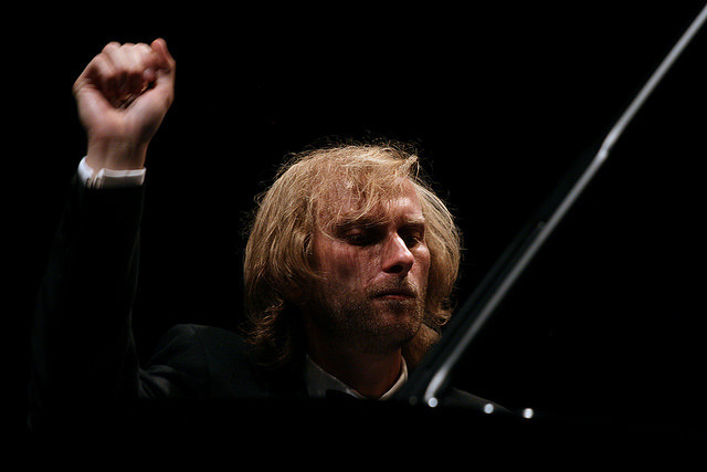Ivo Kahánek performing music by Janáček at the MITO Festival